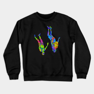 Psychedelic Skydivers Crewneck Sweatshirt